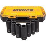 DeWalt Dopsleutelset - Diepe Slagen - 7-delig