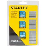 Stanley nieten mix 6, 10, 12 mm type G 2000 stuks