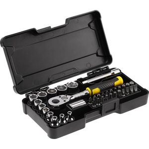 Stanley Dopsleutelset COMPACT 1/4"" – 37 DELIG