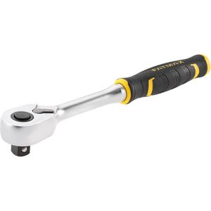 Stanley - FATMAX - Ratelsleutel - 1/4" - 120 Tanden - Bi-materiaal Handvat