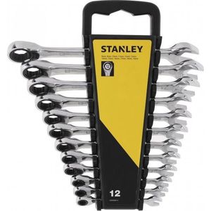 Stanley STMT82847-0 Rinsteeksleutelset met ratelring 12-delig