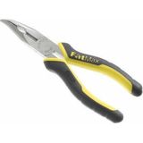 Stanley - Gebogen Telefoontang - 200 mm - Bimateriale Handgreep - Hoogwaardig Staal