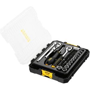 Stanley FatMax - M-Stak Doppenset - 48-delig - 1/4" - Inclusief PRO-STACK-Koffer
