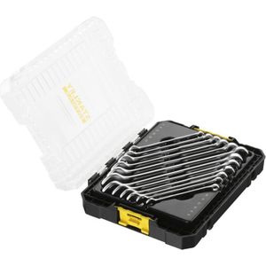 Stanley - FatMax Pro-Stack Combinatiesleutelset - Transparant - Chroom-vanadiumstaal