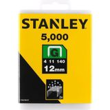 Stanley nietjes 12 mm type G 5000 stuks