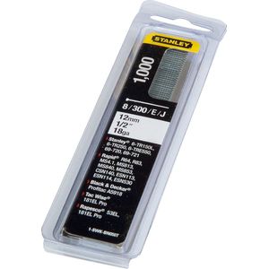 Stanley - Nagels - 12mm - Type J - 1000 Stuks