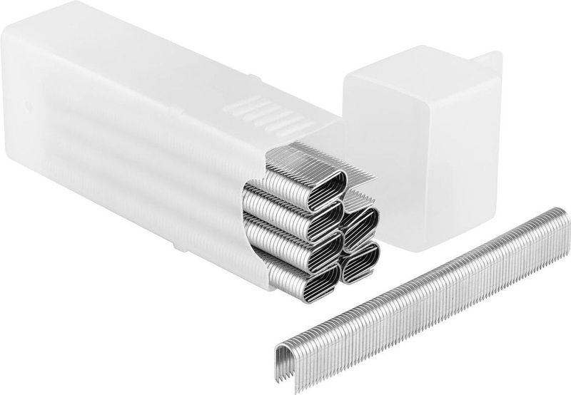 Stanley - 1-CT108T Type-7 Kabelnietjes - 12 mm - Zilver - 1000 Stuks