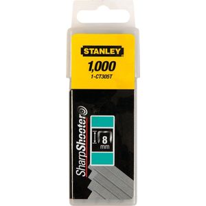 Stanley - Nieten 8mm - 1000 stuks - Voor Elektrische Nietpistolen