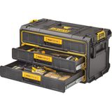 DEWALT - ToughSystem 2.0 - Gereedschapskoffer - Leeg - 3 Laden - Slagvast Kunststof