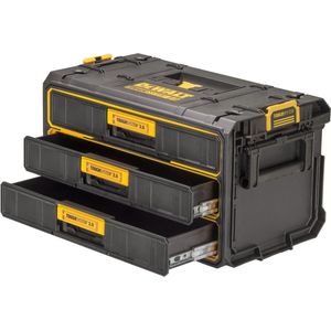 DEWALT - ToughSystem 2.0 - Gereedschapskoffer - Leeg - 3 Laden - Slagvast Kunststof