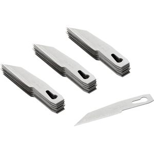 Stanley - Hobbymessen - 50 Stuks - Vlijmscherp - Geschikt voor 0-10-598 Zakmes