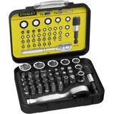 Stanley 1-13-906 40 delige Bitset Expert Pro 1/4"" - Ratelsleutel in koffer