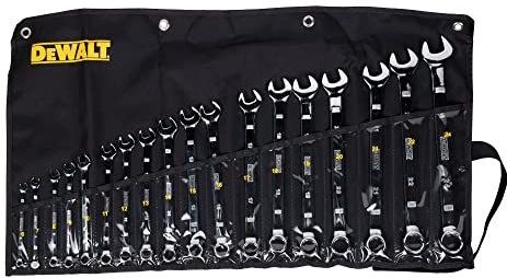 DEWALT DWMT19237-1 Ring-steeksleutelset 18-delig Sleutelbreedte (metrisch) (alleen voor ADT) 7 - 24 mm