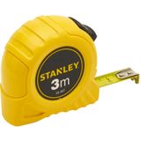 Stanley 1-30 Afmeting 5 m, extra sterk gebogen band, polymeer beschermlaag, eindhaken drievoudig geklonken Size kleur