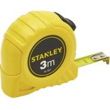STANLEY Taschenrollbandmaß L.3m B.12,7mm mm/cm EG II Ku.Gürtelclip - 1-30-487