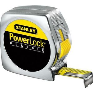 Stanley 0-33-198 Mesure 8 m x 25 mm en ABS Powerlock Classic