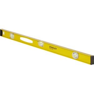 I-bem Profilwasserwaage 100cm - 1-42-922 - Aluminium-Wasserwaage mit Neigungslibelle - Stanley