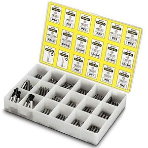 Stanley handgereedschap Assortiment Bits 200 Delig - 1-68-741