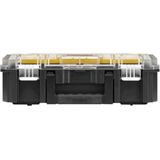 DeWalt DWST1-71194 TSTAK V Organizer - Transparant - Heavy Duty - 2 Grote en 5 Kleine Bakjes