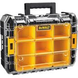 DeWalt DWST1-71194 TSTAK V Organizer - Transparant - Heavy Duty - 2 Grote en 5 Kleine Bakjes