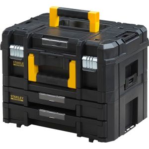 STANLEY FMST1-71981 FatMax Tstak Combo II+IV Gereedschapskoffer - ondiepe lades - stapelbaar