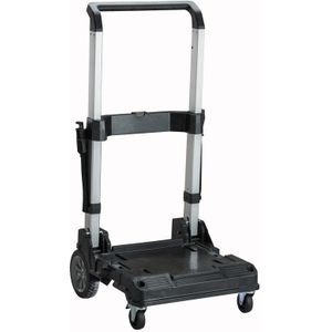 Stanley FatMax - TSTAK Telescopische Trolley - Zwart - Aluminium