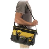Stanley - Gelosten Gereedschapstas - Zwart - Polyester - Met Schouderriem