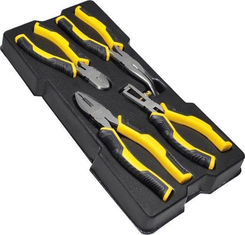 Stanley - Dynagrip Tangen Set - 4-delig - Bi-Materiaal Handgreep