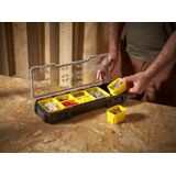 Stanley - FATMAX Ondiepe Organizer 1/3 - Transparant - Polycarbonaat