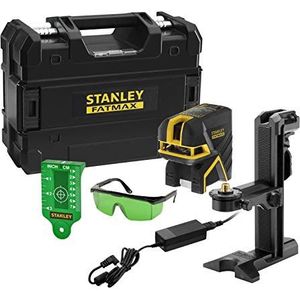 Stanley FatMax 2bodový a křížový laser, Li-Ion baterie, zelený paprsek FMHT77597-1
