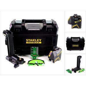 STANLEY FATMAX FMHT77617-1 360° Kruislijnlaser - Afstandmeter - Groen - 30m