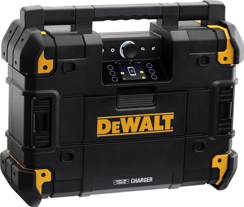 Dewalt DWST1-81078 10,8-54V Li-Ion accu TSTAK radio met oplaadfunctie - werkt op accu
