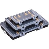Stanley - STST81680-1 Essential Organizer - Zwart/Geel - 17 Vakken