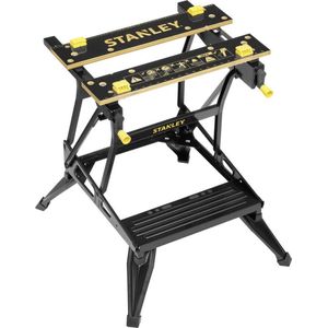 STANLEY STST83400-1 Stanley Workmate met Bambus-werkblad en dubbele werkhoogte, belastbaar tot 250 kg (b x h x d) 61.2 x 17 x 78 cm