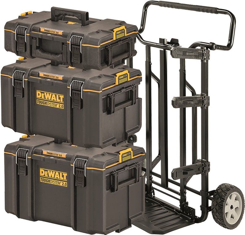DeWALT ToughSystem DWST83401-1 - Gereedschapskoffer - Geel/Zwart - Inclusief Deksel en Clipsluiting