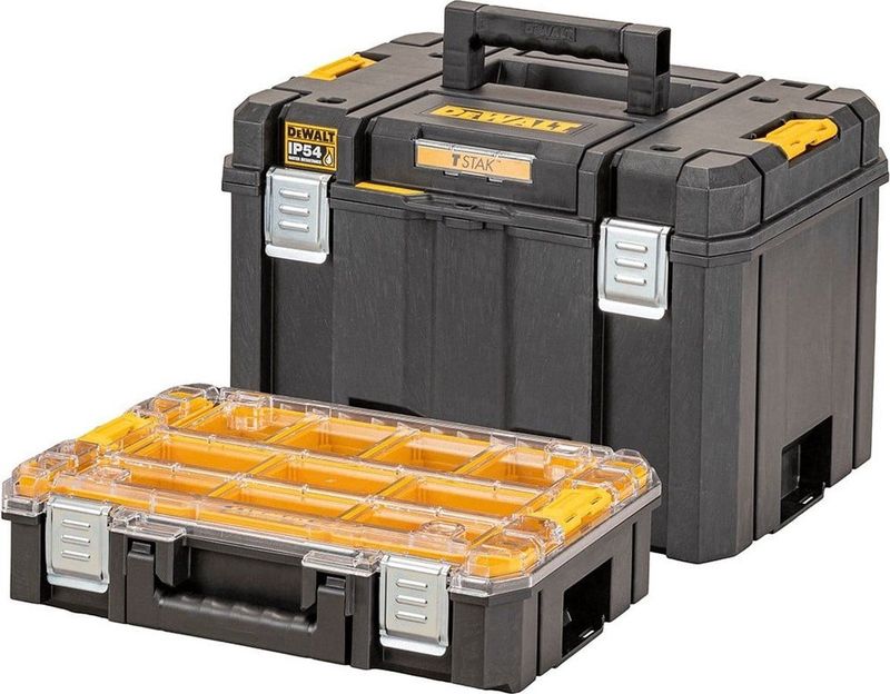 DeWALT - TSTAK - Gereedschapskoffer - Stof- en Waterbestendig - Capaciteit 30kg