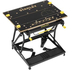 STANLEY STST83800-1 Werkbank - Opvouwbaar - Bamboe Werkoppervlak - Multifunctioneel