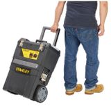 STANLEY - 1-93-968 - Gereedschapswagen - Zwart - Kunststof - 2-in-1