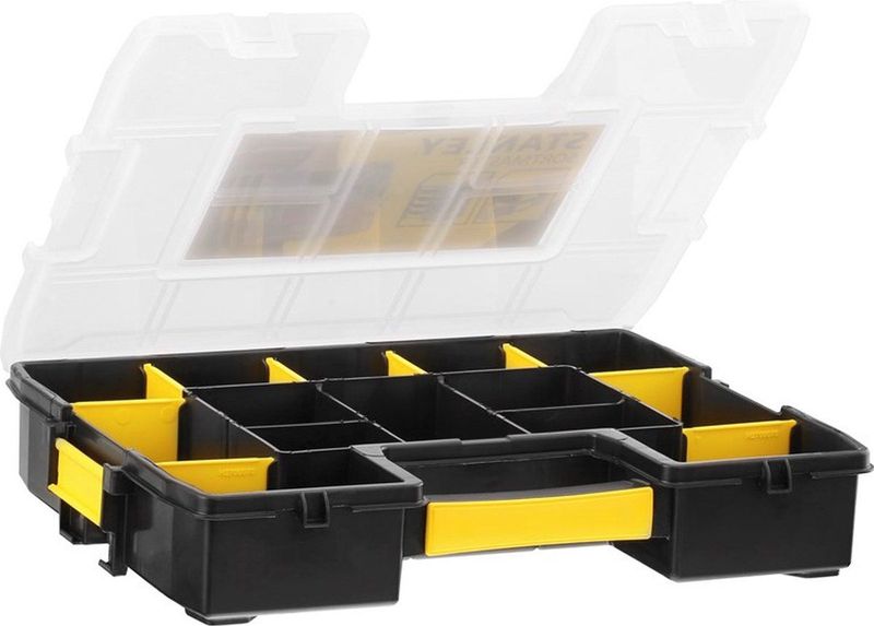 Stanley - SortMaster Organizer Junior - Organizer - Kunststof - Vergrendelbaar Deksel