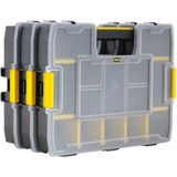 Stanley - Triple-Pack SortMaster Junior - Gereedschapskoffer - Gevuld