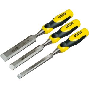 Stanley handgereedschap Steekbeitelset Dynagrip 3Dlg. (12,18,25 mm) - 2-16-883