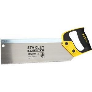 Stanley FatMax 2-17-199 Rugzaag (300 mm lengte, 11 tanden/inch, versterkte rug, ABS-kunststof, ergonomische handgreep)