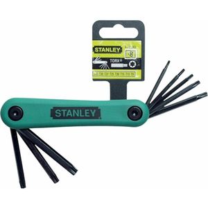 Stanley stiftsleutelset 8 Dlg T9 tm T40