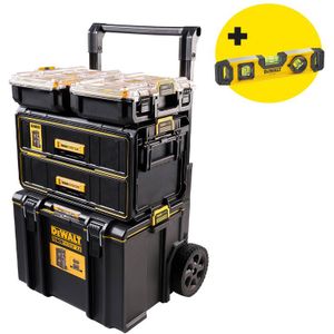 DeWALT ToughSystem 2.0 - Gereedschapswagen - Set - IP 65 - Robuuste Metalen Sluitingen