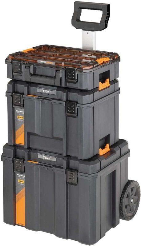 DeWalt - DWST60452-1 - Gereedschapswagen Set - 3 in 1 - Stof- en Waterbestendig - Robuuste Wielen