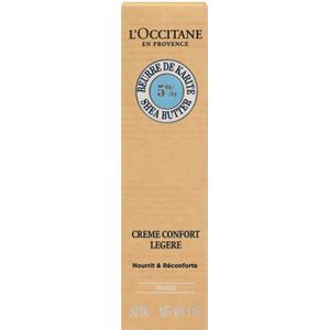 L'Occitane Shea Butter Light Comforting Cream Face 5% 30 ml