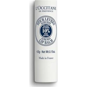 L'OCCITANE Ultra rijke shea lippenbalsem 4,5 g | voedende verzachtende sheaboter voor alle huidtypes