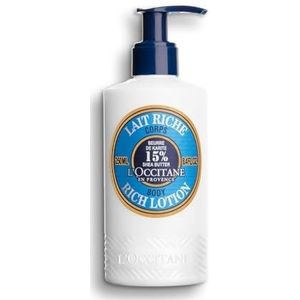 L'OCCITANE - Lichaamsmelk, rijk aan biologische sheaboter (15%) – hydraterend & voedend – droge huid – 250 ml