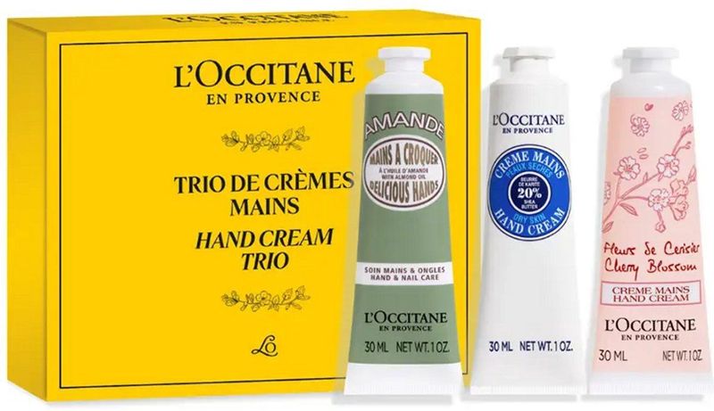 L'Occitane - Hand Cream Trio Set - 90 ml - Luxe Verzorging