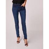 Morgan - Pom - Jeans - Blauw Denim - Skinny - Mid Waist